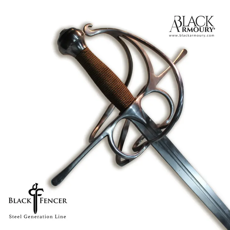 rapiere-panier-nobilis-acier-black-fencer.webp